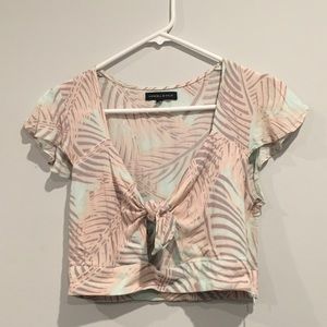 Kendall & Kylie Matching Palm Leaf Set